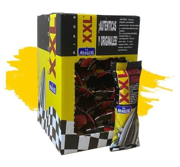 PIPAS XXL CAJA PEQUEÑA 26 UND MANISERO